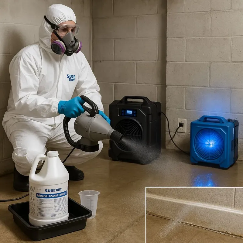 Sanitization and Odor Removal process in Boutte, LA